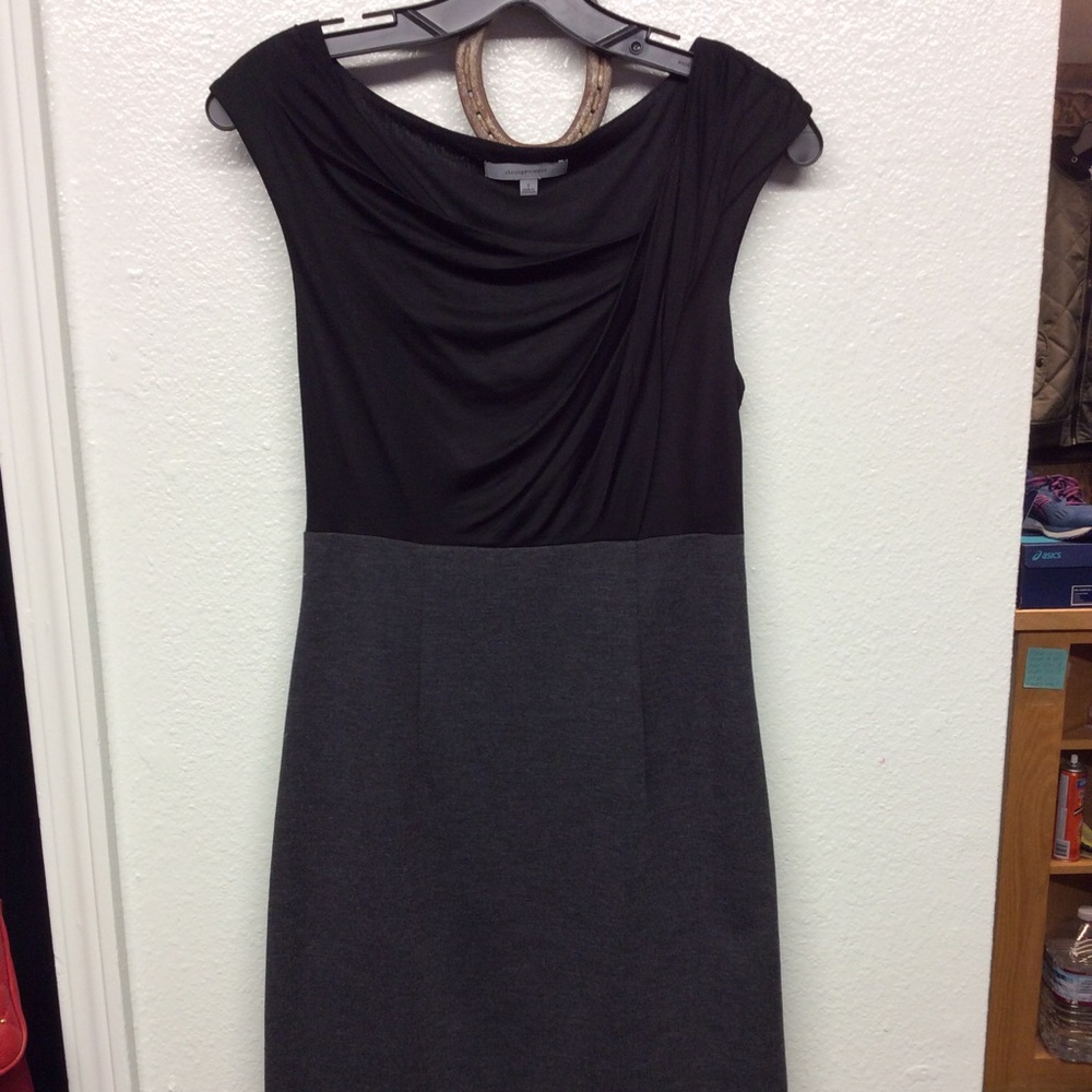 Classiques Entier Black/Grey Dress with Belt